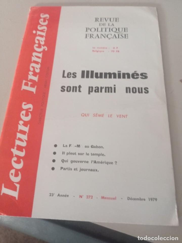 Coleccionismo de revistas y peri&oacute;dicos: LECTURES FRANCAISES LES ILLUMINES SONT PARMI NOUS N&ordm; 272. REF. UR MES 7