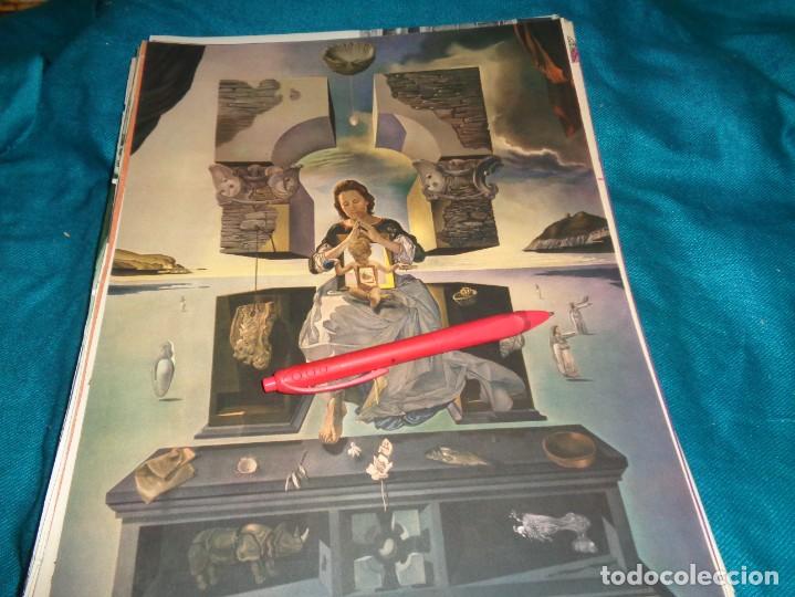 Coleccionismo de Revistas y Peri&oacute;dicos: RECORTE : LAMINA : DALI, LA MADONNA DE PORT LLIGART. MUNDO HISPANICO, ENERO 1952