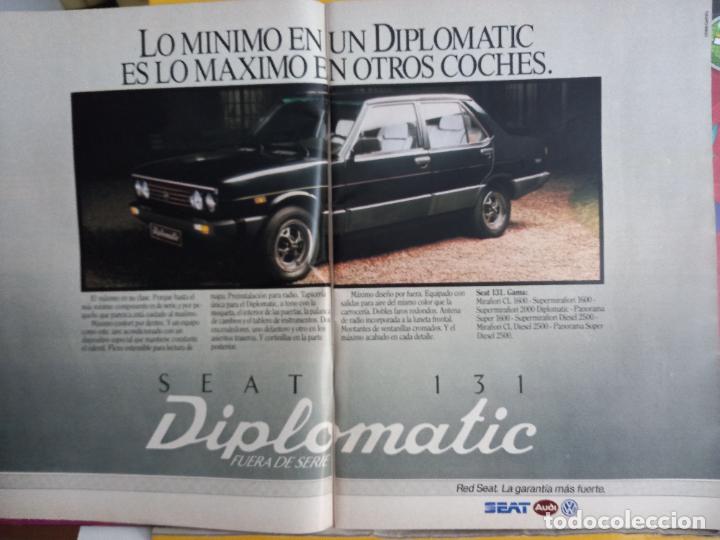Coleccionismo de revistas y peri&oacute;dicos: anuncio seat 131 diplomatic