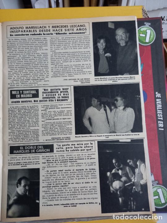 Collezionismo di Riviste e Giornali: adolfo marsillach mercedes lezcano marques de gri&ntilde;on doble manolo santana mila ximenez