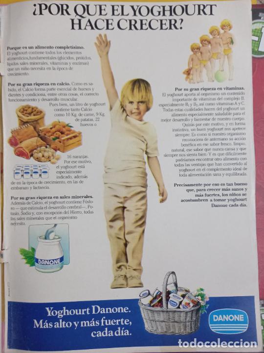 Coleccionismo de Revistas y Peri&oacute;dicos: anuncio danone