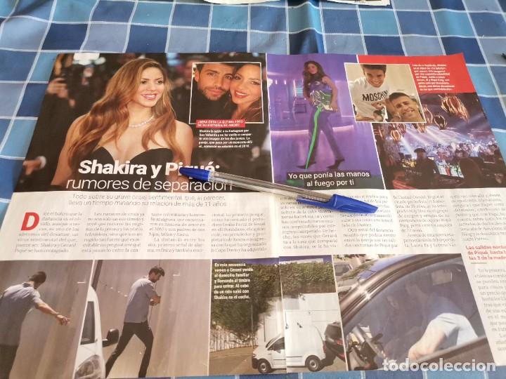 Coleccionismo de Revistas y Peri&oacute;dicos: SHAKIRA Y PIQU&Eacute; RUMORES DE SEPARACI&Oacute;N RECORTE REVISTA 3 PAGINAS 2022