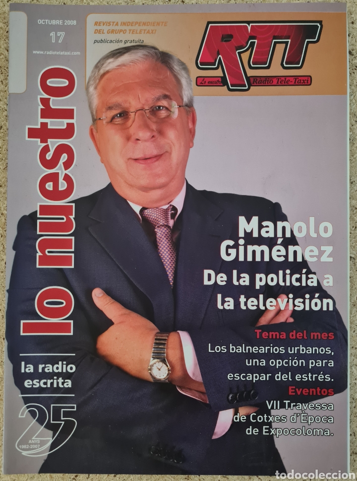 Collectionnisme de Revues et Journaux: REVISTA LO NUESTRO RTT RADIO TELETAXI N&deg; 17