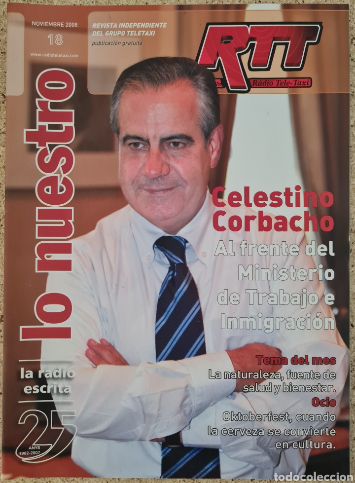 Collectionnisme de Revues et Journaux: REVISTA LO NUESTRO RTT RADIO TELETAXI N&deg; 18