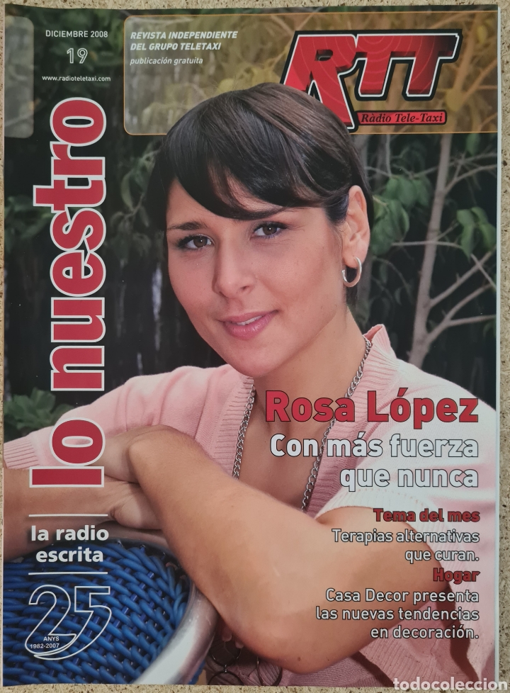 Collectionnisme de Revues et Journaux: REVISTA LO NUESTRO RTT RADIO TELETAXI N&deg; 19