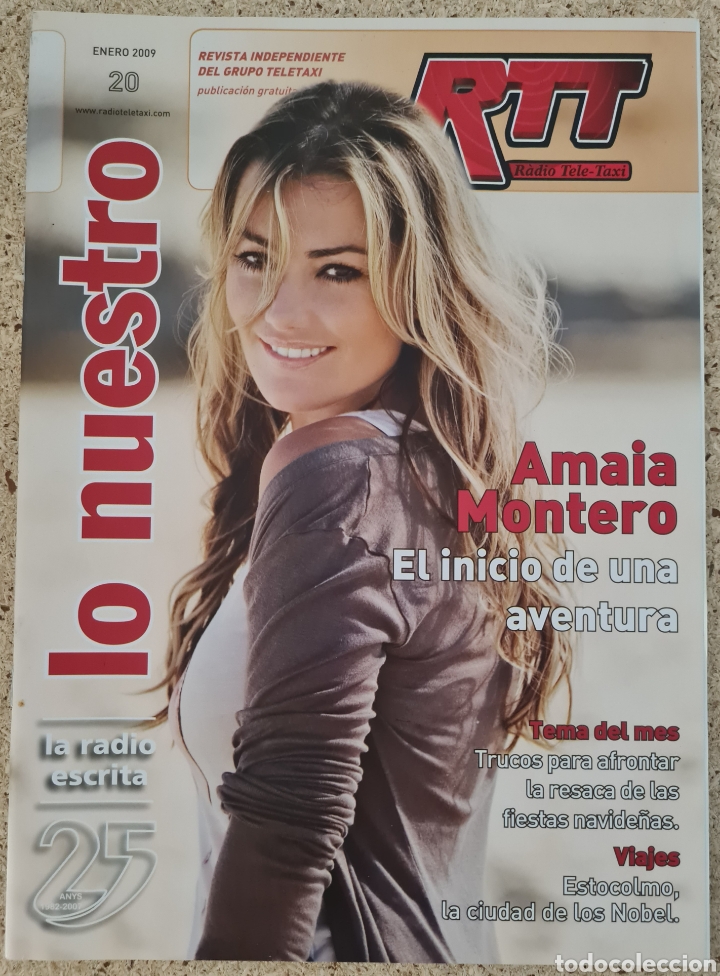 Collectionnisme de Revues et Journaux: REVISTA LO NUESTRO RTT RADIO TELETAXI N&deg; 20