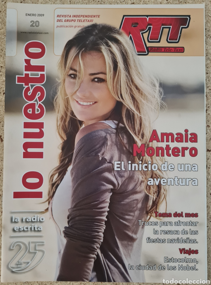 Collectionnisme de Revues et Journaux: REVISTA LO NUESTRO RTT RADIO TELETAXI N&deg; 20