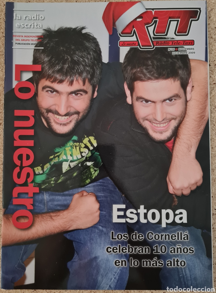 Collectionnisme de Revues et Journaux: REVISTA LO NUESTRO RTT RADIO TELETAXI N&deg; 28