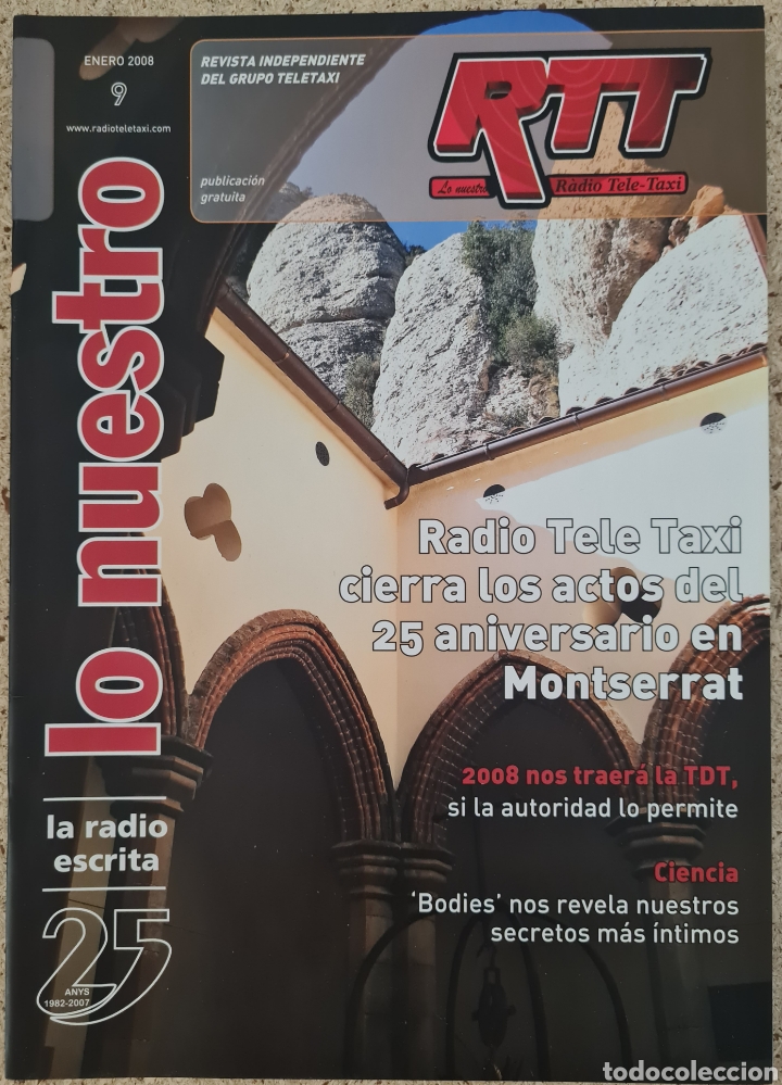 Collectionnisme de Revues et Journaux: REVISTA LO NUESTRO RTT RADIO TELETAXI N&deg; 9