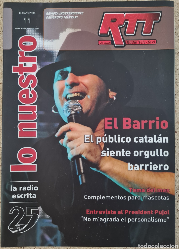 Sammeln von Zeitschriften und Zeitungen: REVISTA LO NUESTRO RTT RADIO TELETAXI N&deg; 11