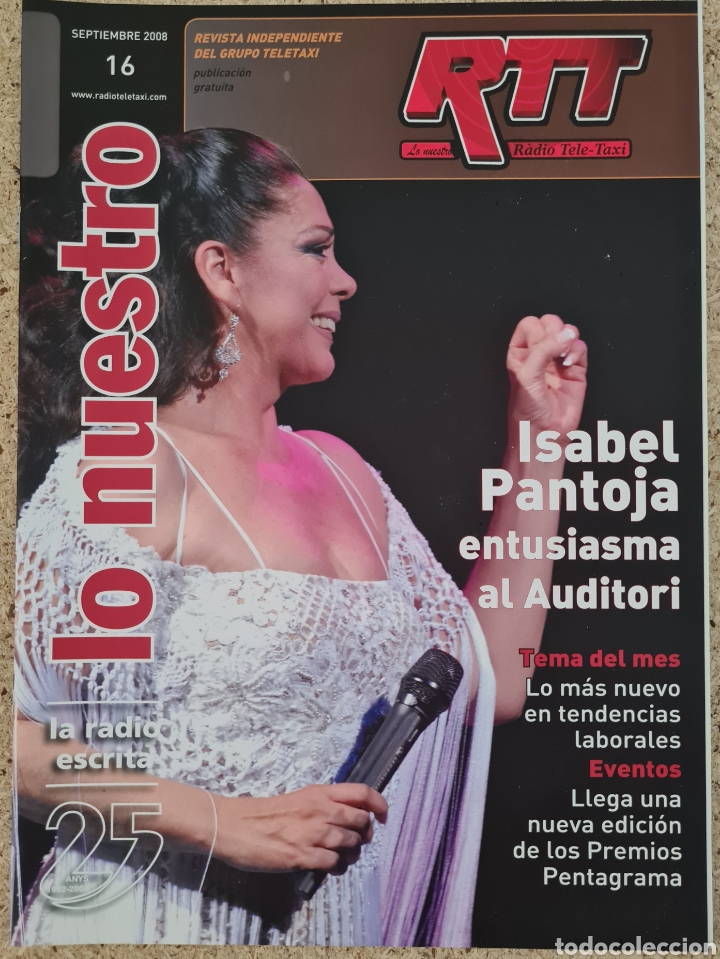 Sammeln von Zeitschriften und Zeitungen: REVISTA LO NUESTRO RTT RADIO TELETAXI N&deg; 16