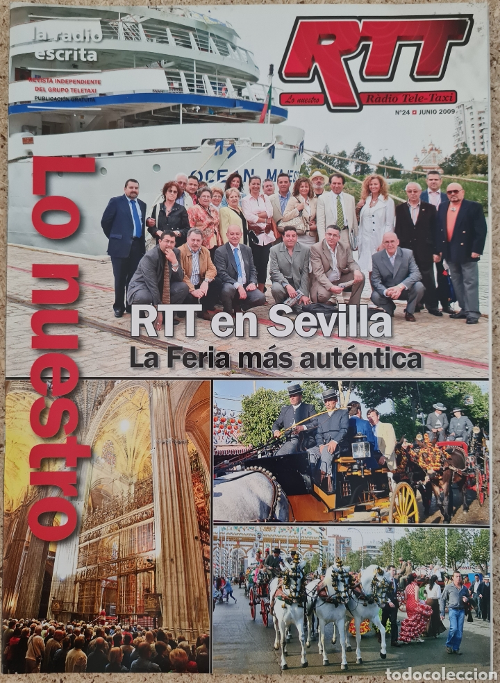Sammeln von Zeitschriften und Zeitungen: REVISTA LO NUESTRO RTT RADIO TELETAXI N&deg; 24