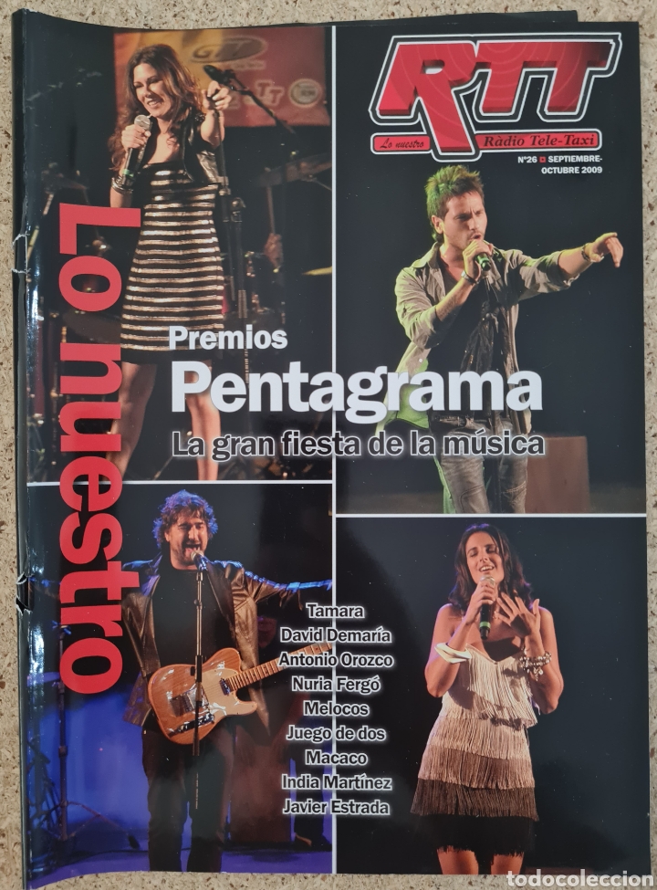 Sammeln von Zeitschriften und Zeitungen: REVISTA LO NUESTRO RTT RADIO TELETAXI N&deg; 26