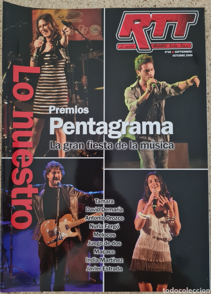 Collection Magazines and Newspapers: REVISTA LO NUESTRO RTT RADIO TELETAXI N&deg; 26