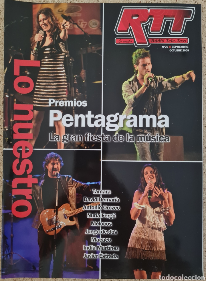 Collection Magazines and Newspapers: REVISTA LO NUESTRO RTT RADIO TELETAXI N&deg; 26