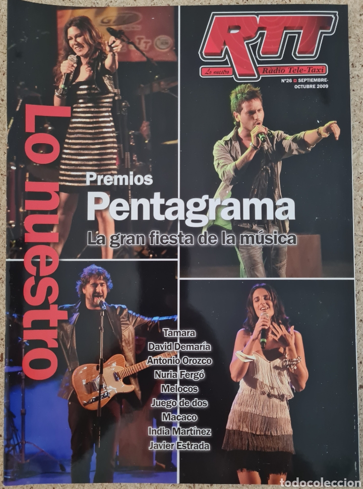 Collection Magazines and Newspapers: REVISTA LO NUESTRO RTT RADIO TELETAXI N&deg; 26