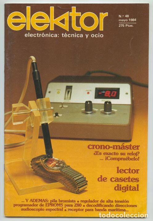 Coleccionismo de revistas y peri&oacute;dicos: ELEKTOR - N&ordm; 48 - 1984 - ELECTRONICA TECNICA Y OCIO