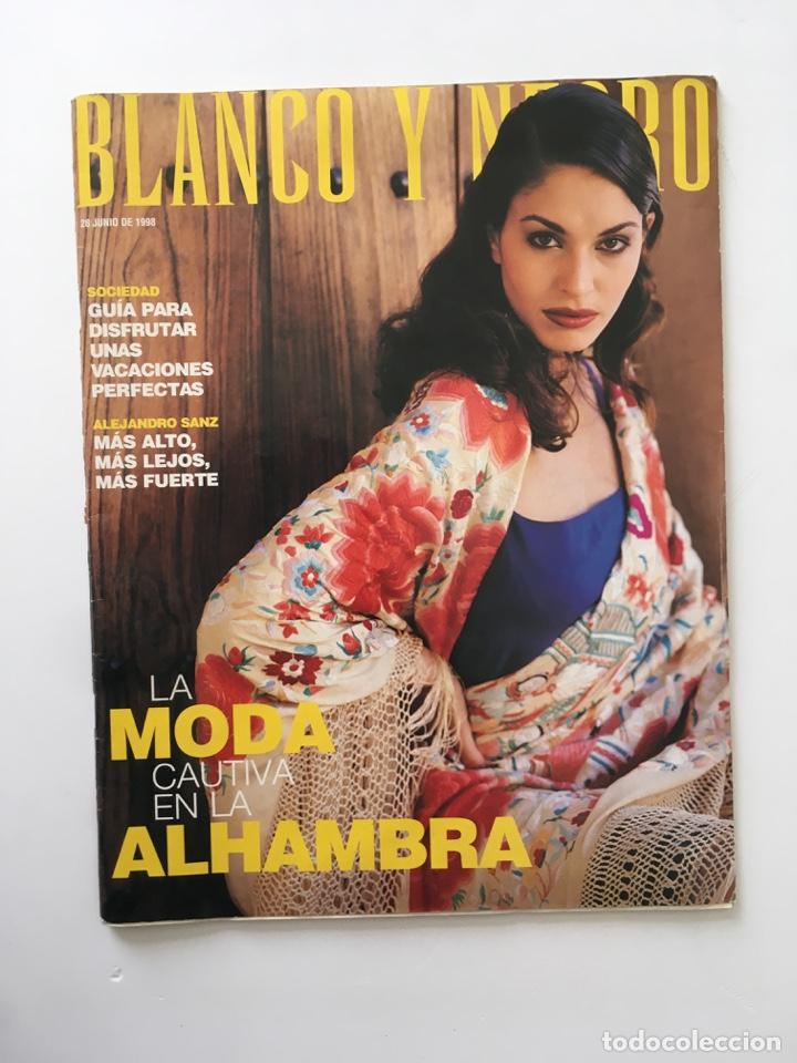 Coleccionismo de Revistas y Peri&oacute;dicos: REVISTA BLANCO Y NEGRO - MODA ALHAMBRA - SEMANARIO ABC - 28 JUNIO 1998
