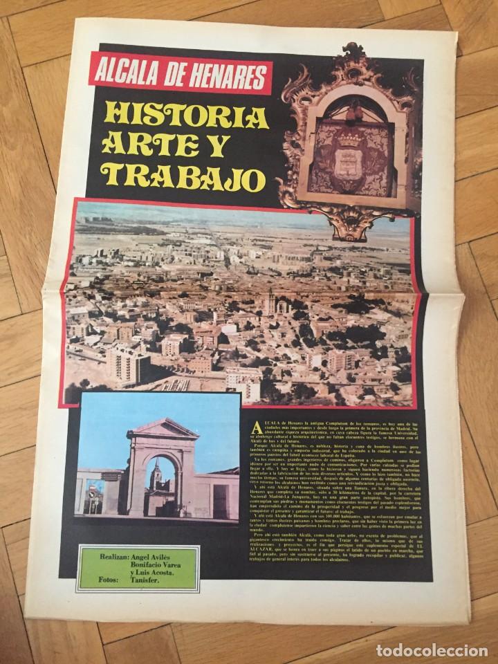 Colecionismo de Revistas e Jornais: EL ALCAZAR 1976 DEDICADO A ALCALA DE HENARES HISTORIA ARTE Y TRABAJO