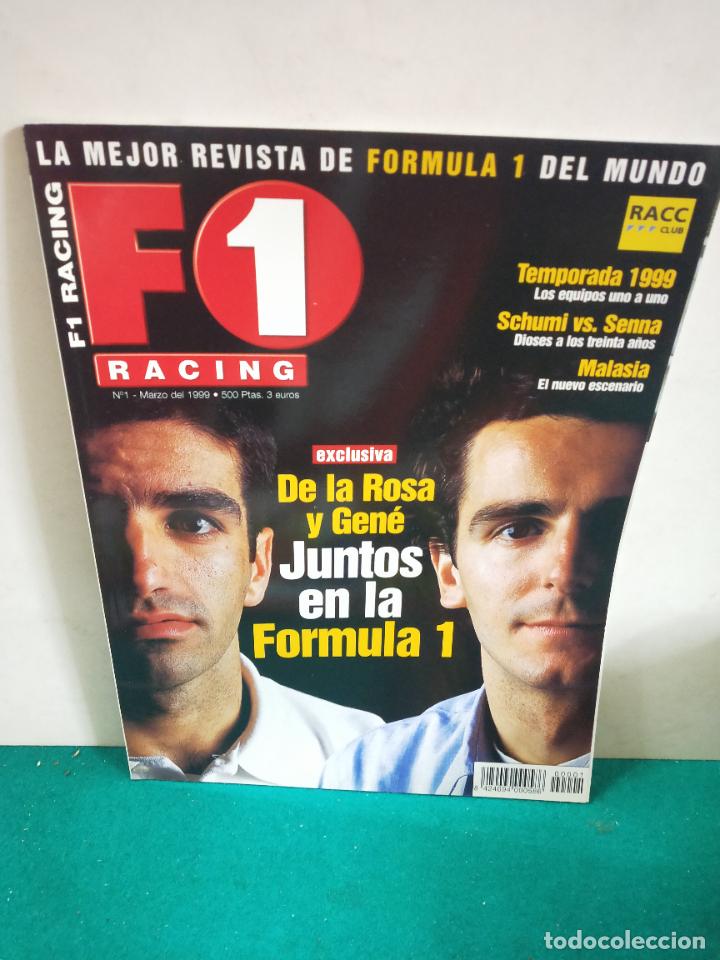 Coleccionismo de Revistas y Peri&oacute;dicos: NUMERO UNO. F1 RACING, N&ordm; 1. LA MEJOR REVISTA DE FORMULA 1. MARZO 1999. F-1 RACING, N&ordm; 1.