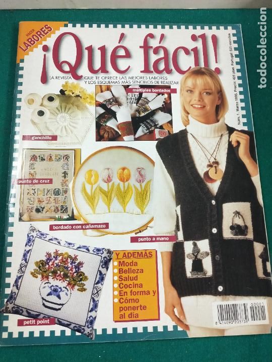 Coleccionismo de Revistas y Peri&oacute;dicos: NUMERO UNO. &iexcl; QU&Eacute; F&Aacute;CIL ! REVISTA DE LABORES, N&ordm; 1. MARZO 1995