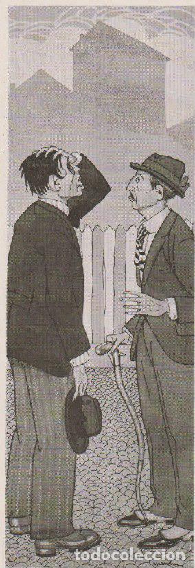 Coleccionismo de revistas y peri&oacute;dicos: Cosas que pasan / versos de Ram&oacute;n L&oacute;pez Montenegro con dibujo de Manch&oacute;n - 1925