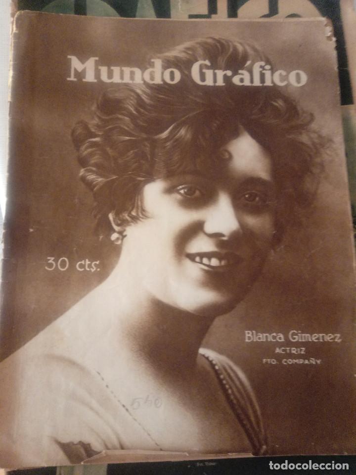 Coleccionismo de Revistas y Peri&oacute;dicos: MUNDO GR&Aacute;FICO n&ordm; 540(8-3-1922)&ldquo;Carrozas y coches premiados en el carnaval de Madrid&rdquo;,