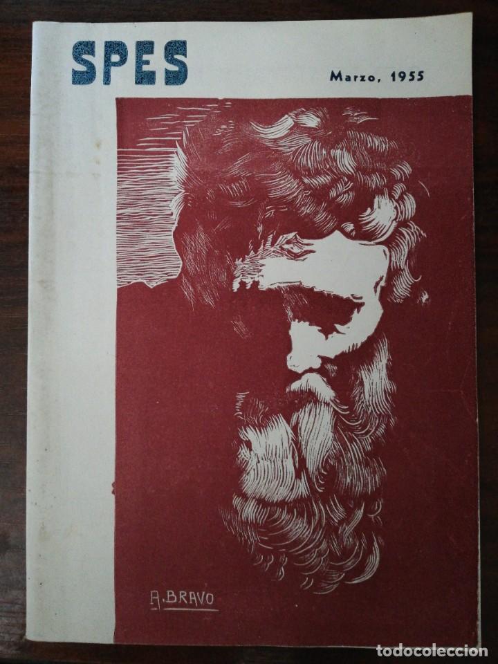 Coleccionismo de Revistas y Peri&oacute;dicos: SPES. REVISTA DE ACCI&Oacute;N CAT&Oacute;LICA. PONTEVEDRA. MARZO, 1955
