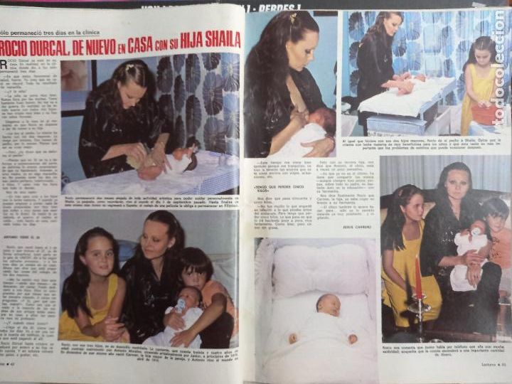 Coleccionismo de Revistas y Peri&oacute;dicos: rocio durcal antonio morales junior shaila sheila CARMEN MORALES
