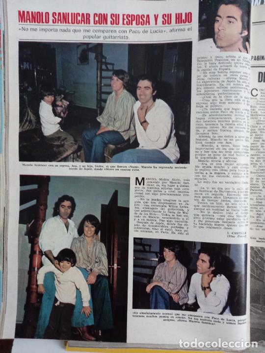 Coleccionismo de Revistas y Peri&oacute;dicos: manolo sanlucar