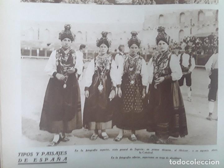 Collezionismo di Riviste e Giornali: SEGOVIANAS TRAJE DE ALCALDESA SEGOVIA MAESTRO ARBOS MUSICO MADRID REVISTA A&Ntilde;O 1928