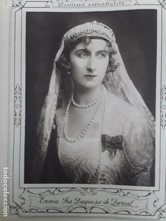 Collezionismo di Riviste e Giornali: DUQUESA DE DURCAL HOJA REVISTA A&Ntilde;O 1928
