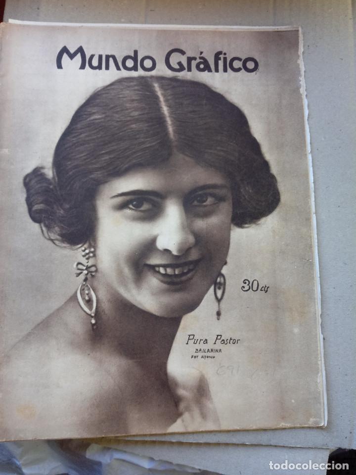 Coleccionismo de Revistas y Peri&oacute;dicos: MUNDO GR&Aacute;FICO n&ordm; 691 (28-1-1925) La llegada a Madrid del Presidente del Directorio&rdquo;,