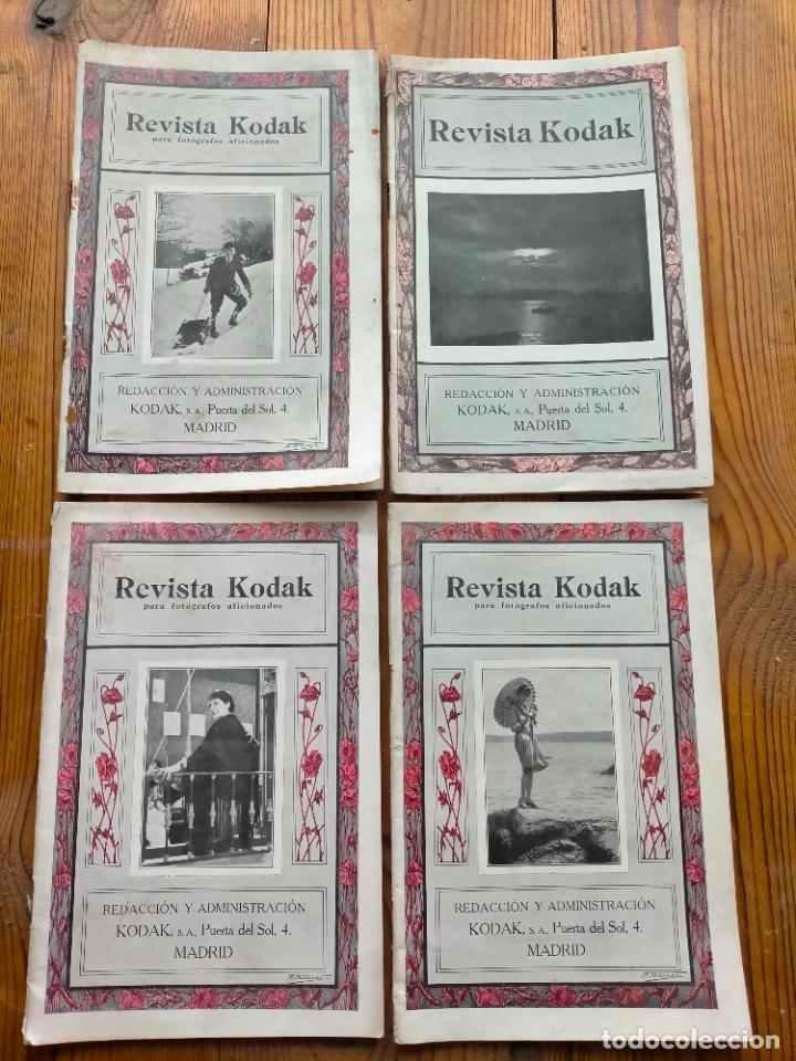 Collection Magazines and Newspapers: LOTE REVISTAS KODAK DE FOTOGRAF&Iacute;A Y CINEMATOGRAF&Iacute;A DE AFICIONADO PARA FOT&Oacute;GRAFOS AFICIONADOS MADRID