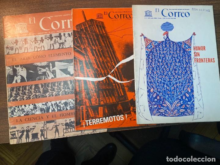 Collezionismo di Riviste e Giornali: Lote de 33 ejemplares distintos de &rdquo;ELCORREO DE LA UNESCO&rdquo;