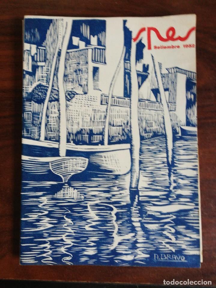 Coleccionismo de Revistas y Peri&oacute;dicos: SPES. REVISTA DE ACCI&Oacute;N CAT&Oacute;LICA. PONTEVEDRA. SETIEMBRE, 1952