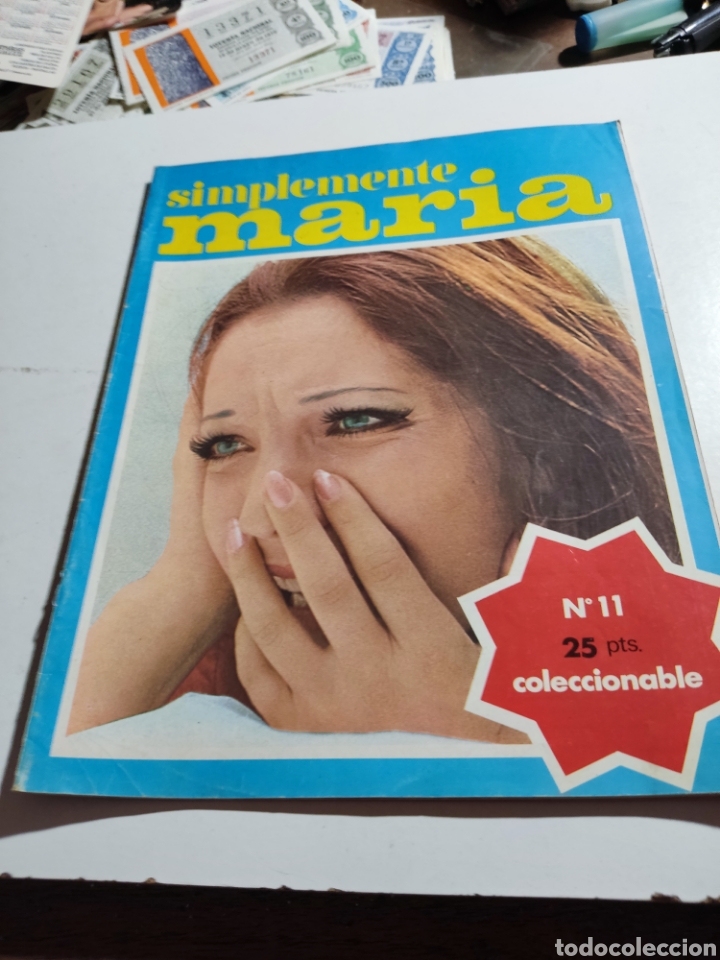 Coleccionismo de Revistas y Peri&oacute;dicos: Simplemente Mar&iacute;a fasc&iacute;culo n11 fotograf&iacute;as de Natalia y Rafael de su Luna de miel en Las Vegas