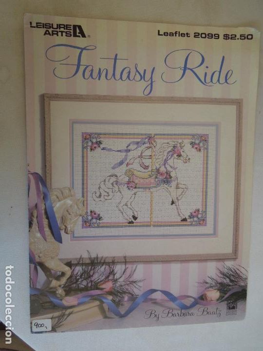 Collection Magazines and Newspapers: FANTASY RIDE BY BARBARA BAAT - LEISURE ARTS CUADRO EN PUNTO DE CRUZ