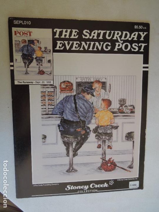 Collection Magazines and Newspapers: THE SATURDAY EVENING POST - STONEY CREEK COLLECTION -THE RUNAWAY - PUNTO DE CRUZ -SEPL010