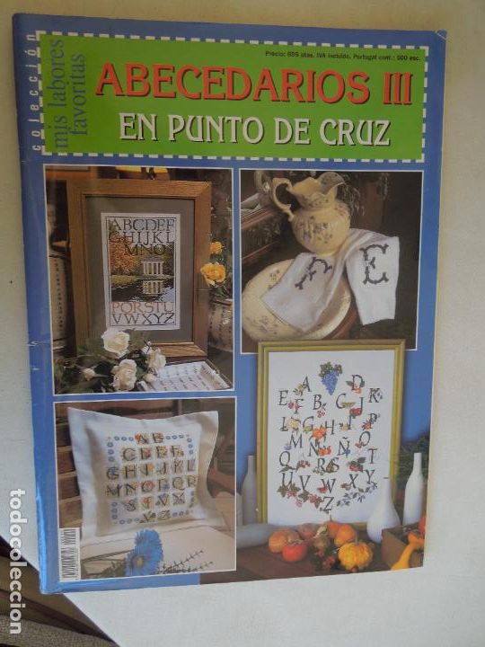 Collection Magazines and Newspapers: ABECEDARIOS III EN PUNTO DE CRUZ - MIS LABORES FAVORITAS - CON PATRONES