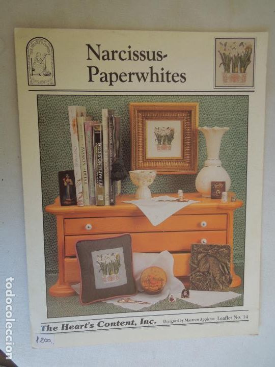 Collection Magazines and Newspapers: NARCISSUS PAPERWHITES - LEAFLET 14 THE HEART'S CONTENT