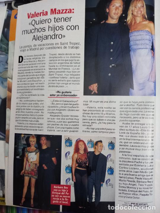 Coleccionismo de revistas y peri&oacute;dicos: VALERIA MAZZA BARBARA REY ENRIQUE DEL POZO