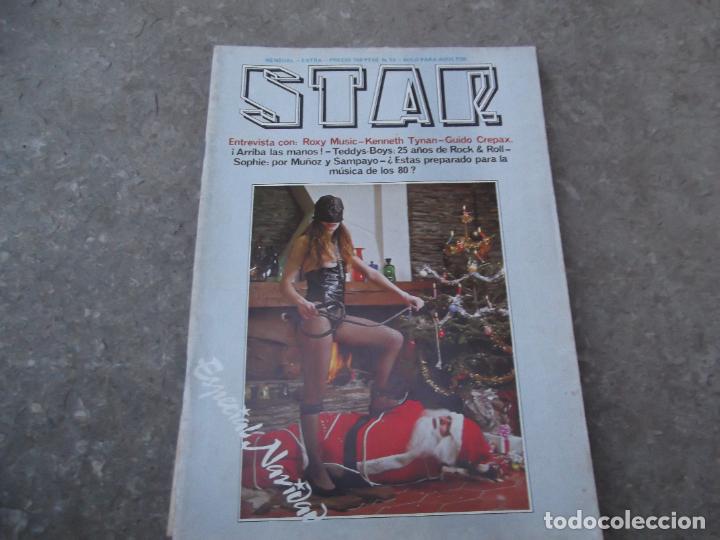 Colecionismo de Revistas e Jornais: star extra n&ordm; 53, 1979, roxy msic, kenneth tynan, guido crepax, teddys boys 25 a&ntilde;os de rock