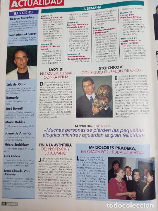 Coleccionismo de Revistas y Peri&oacute;dicos: stoichkov maria dolores pradera joan manuel serrat