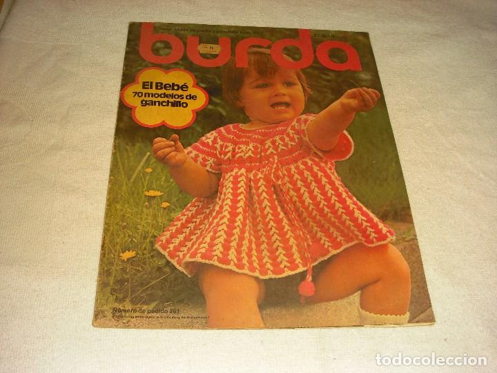 Coleccionismo de Revistas y Peri&oacute;dicos: BURDA , SERIE MODA DE PUNTO Y GANCHILLO N. 4/ 72 . EL BEBE 70 MODELOS DE GANCHILLO