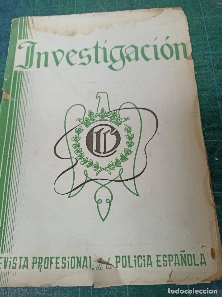 Coleccionismo de revistas y peri&oacute;dicos: Revista. Investigaci&oacute;n. Revista profesional de la polic&iacute;a espa&ntilde;ola. N. 162