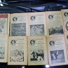 Coleccionismo de Revistas y Periódicos: 10 REVISTAS LA ESQUELLA DE LA TORRAXA, 10 CENTIMOS. Lote 350302609