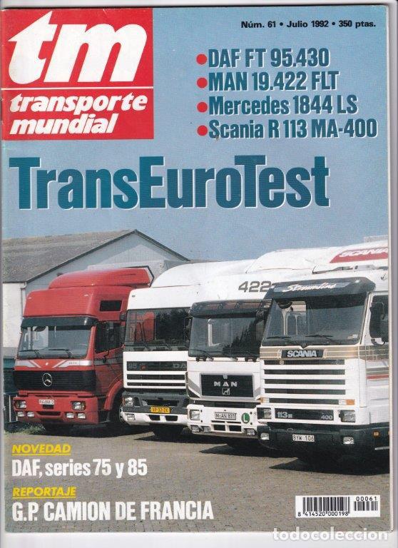Coleccionismo de Revistas y Peri&oacute;dicos: REVISTA TRANSPORTE MUNDIAL N&ordm; 61 A&Ntilde;O 1962.
