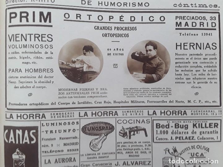 Collezionismo di Riviste e Giornali: ORTOPEDIA PRIM MADRID HERNIAS VIENTRES VOLUMINOSOS CL / PRECIADOS 33 MADRID HOJA REVISTA 1928