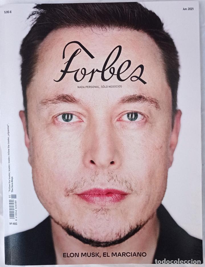 Coleccionismo de Revistas y Peri&oacute;dicos: Elosn Musk el marciano. Revista FORBES n&ordm; 85, Junio 2021